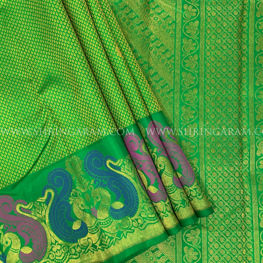 Green Silk Saree