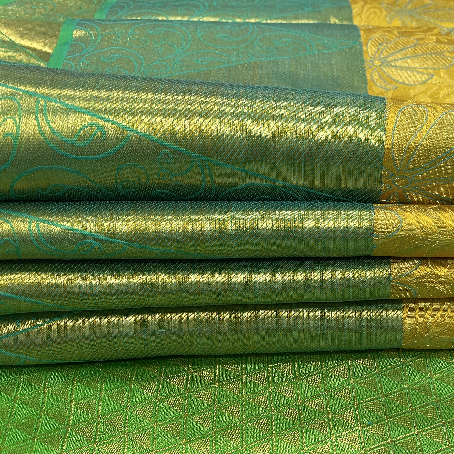 Yellow Kanjivaram Silk Saree