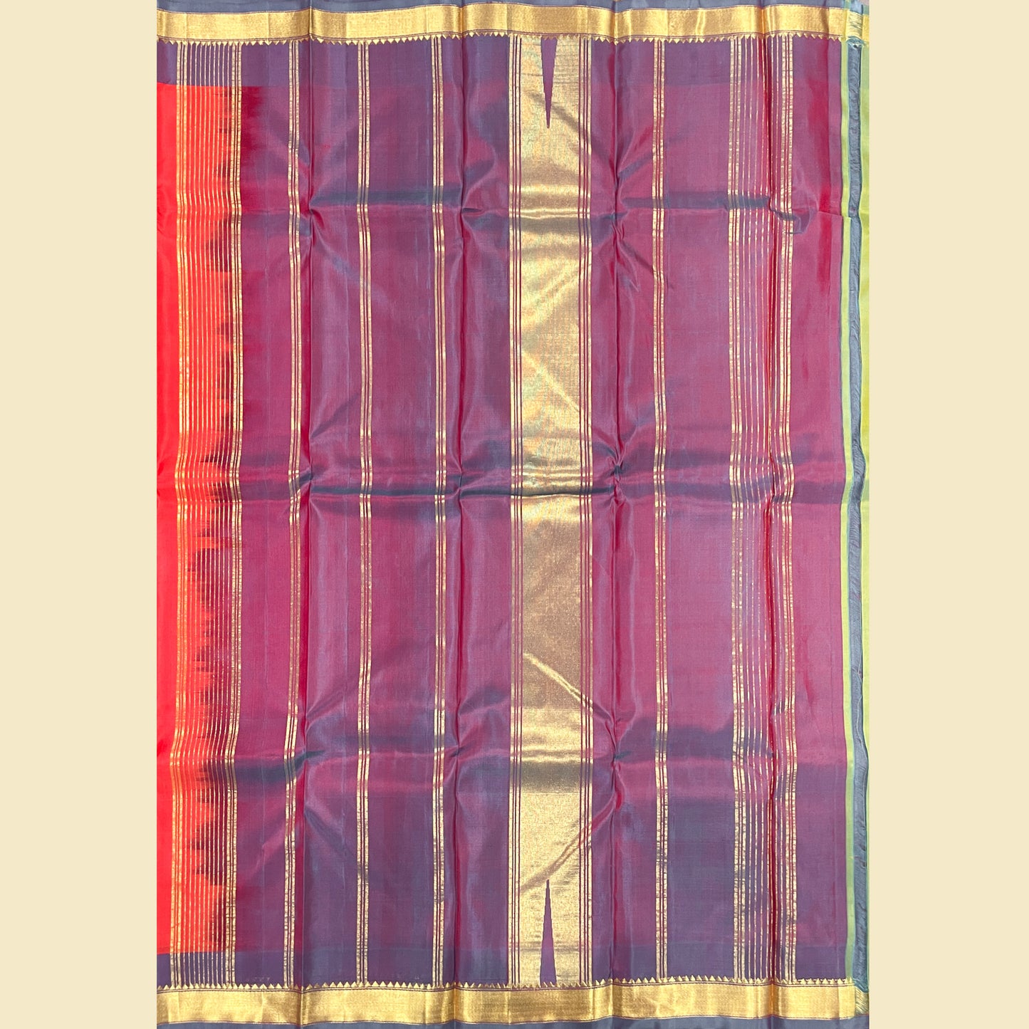 Red Kanjivaram Silk Saree
