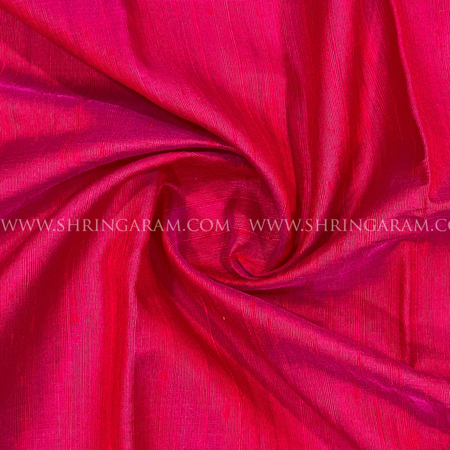 Red Geometric Patterns Kanjivaram Silk Saree