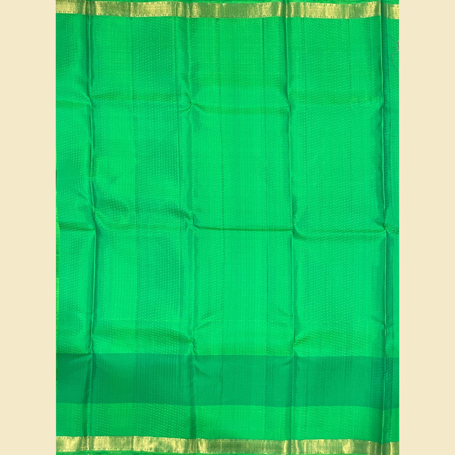 Green Broder kanjivaram silk saree