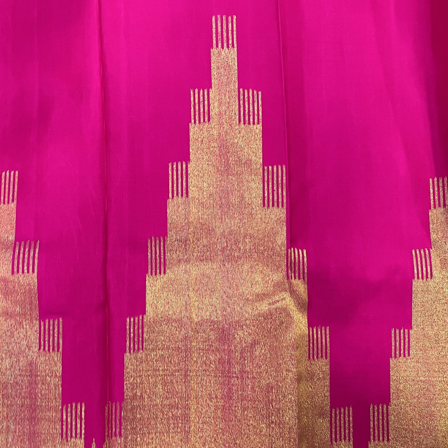 Kanjivaram Silk Saree With Gold Zari