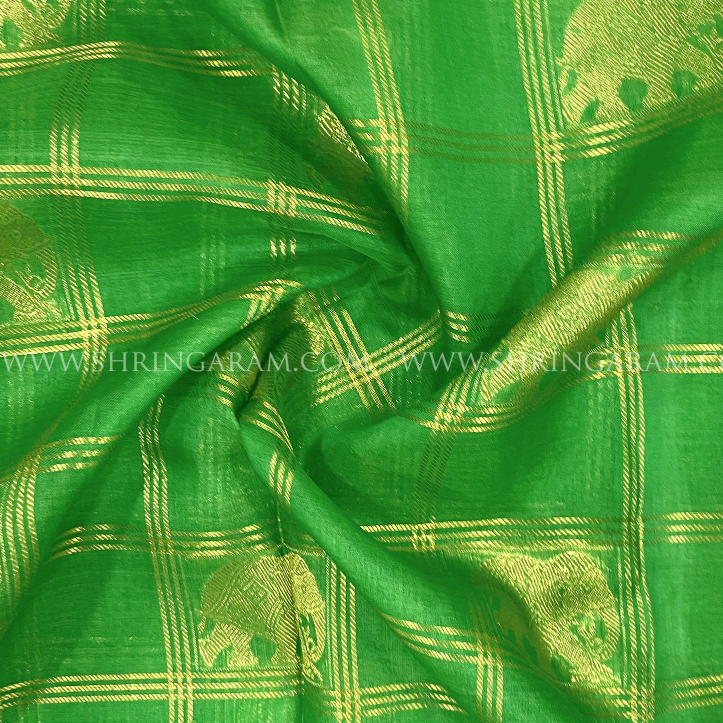 Green Kanjivaram Silk Saree
