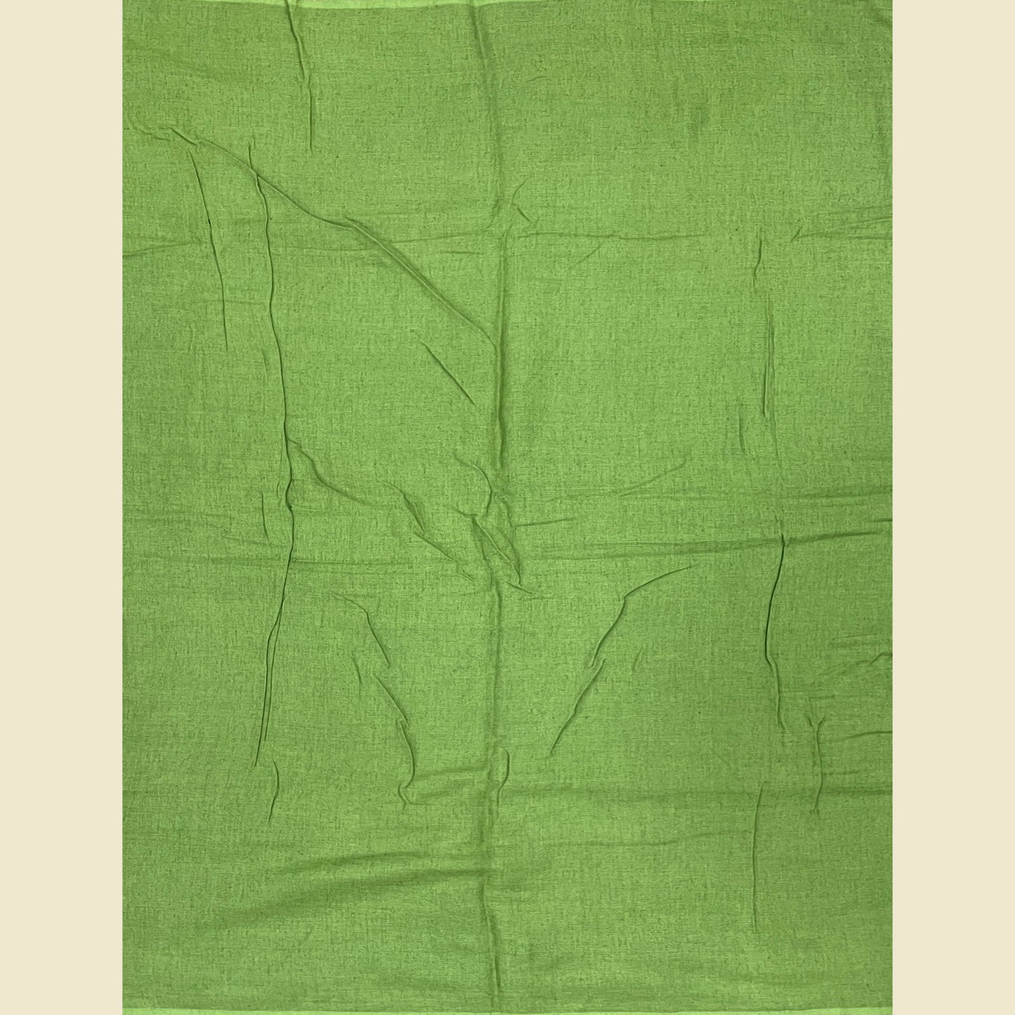 Linen Saree With Green Blouse