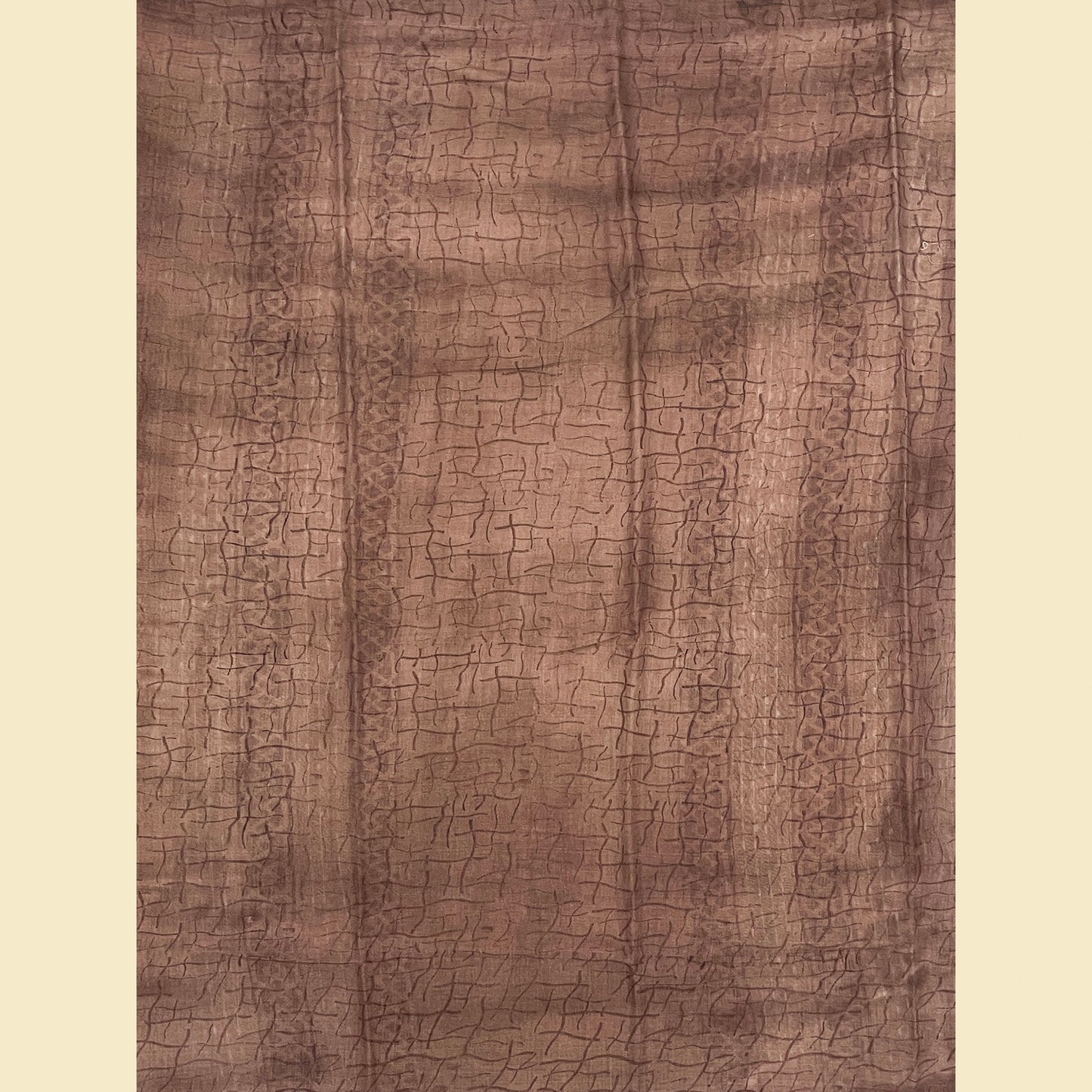 Brown Chanderi Blouse