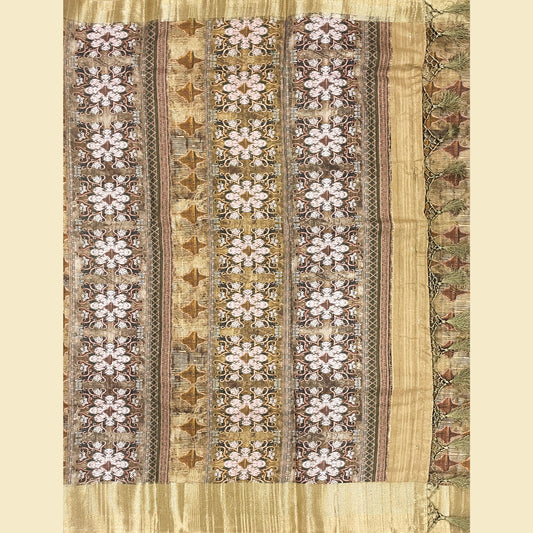 Semi Tussar Silk Saree