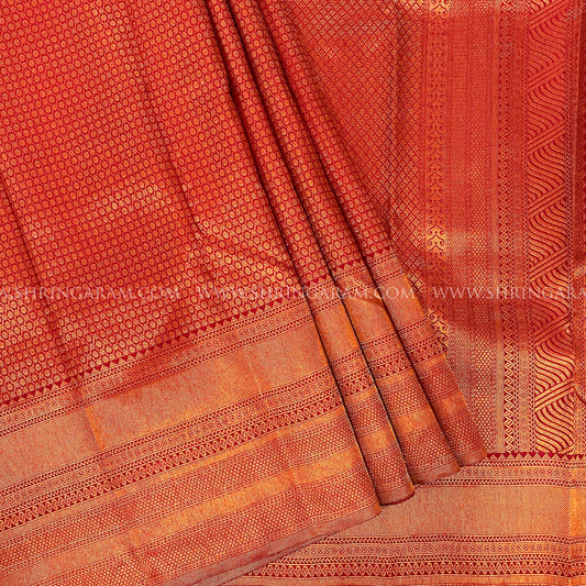 Red Kanchivaram Silk Saree