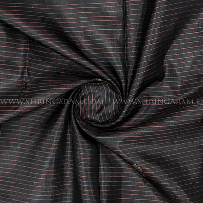 Black Kanjivaram silk Saree