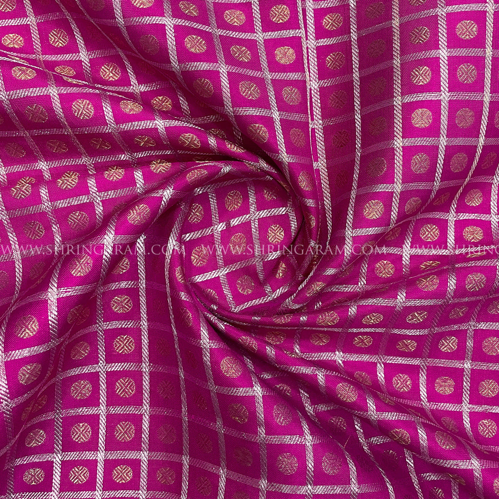 Rani Pink Kanchivaram Silk Saree