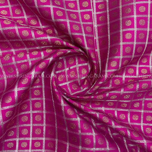 Rani Pink Kanchivaram Silk Saree