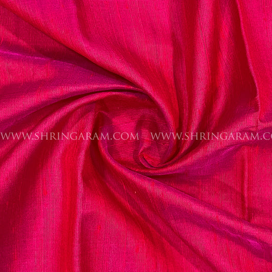 Red Geometric Patterns Kanjivaram Silk Saree