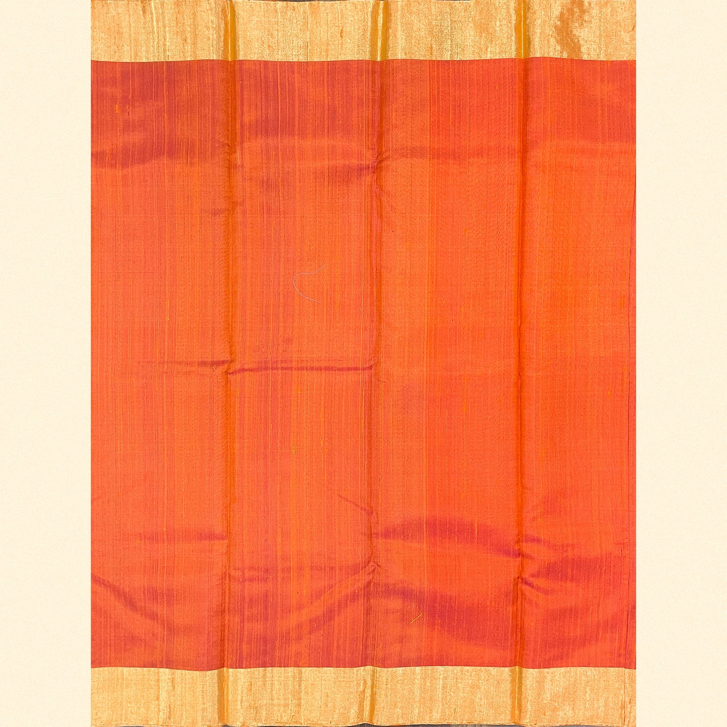 Maroon Body With Mustard-Orange Floral Motifs Kanjivaram Silk Saree