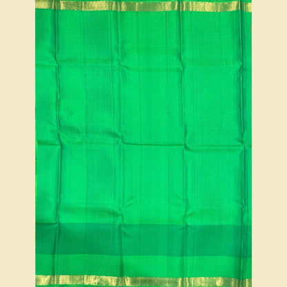 Green Broder kanjivaram silk saree