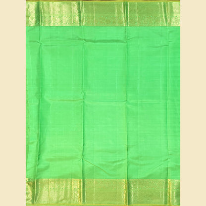Lush Green Kanjivaram Silk Saree