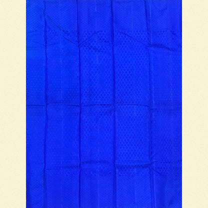 Hot Pink Kanjivaram Silk Saree With Multicolour Partly Pallu