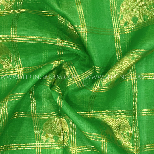 Green Kanjivaram Silk Saree 