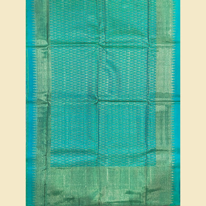  Sea Green Pallu Kanjivaram Silk Saree