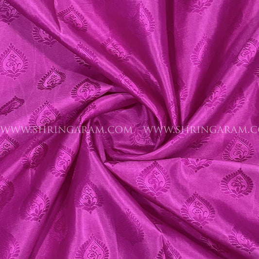Magenta Pink Kanjivaram Silk Saree