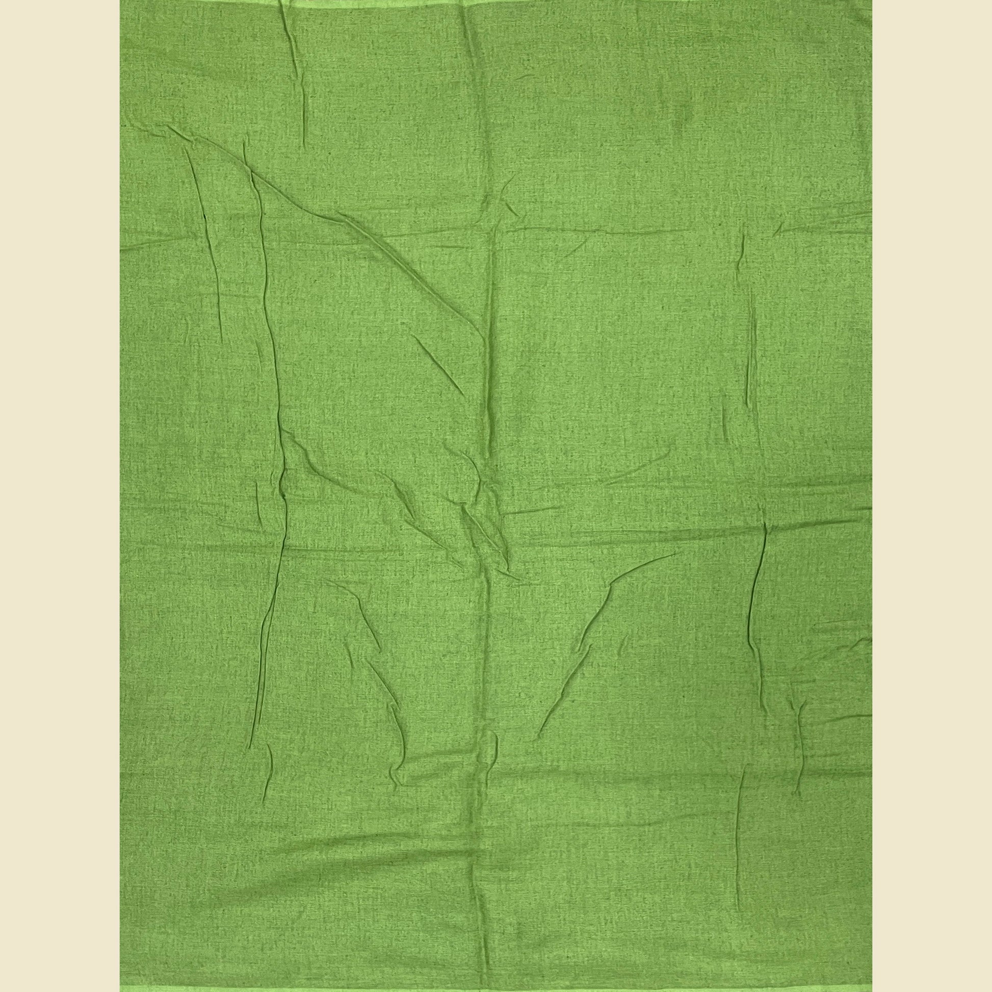  Linen Saree With Green Blouse