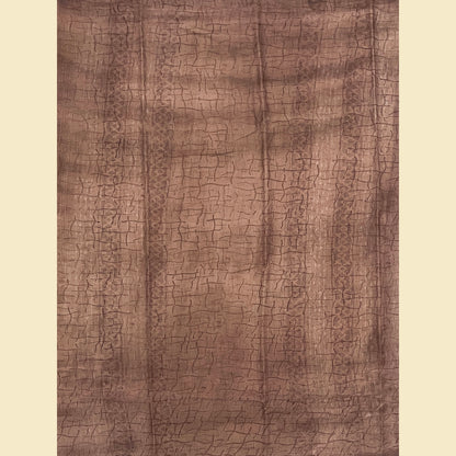 Brown Chanderi Blouse