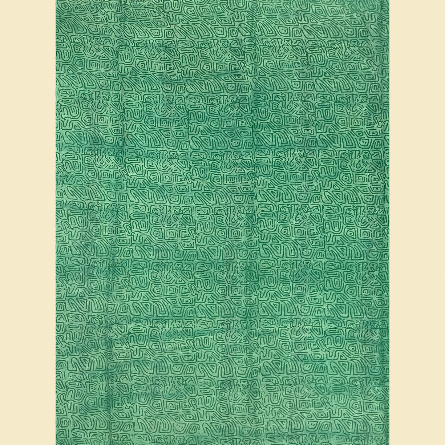 Green Semi Tussar Silk Saree