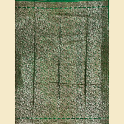 Green Tussar Silk Saree