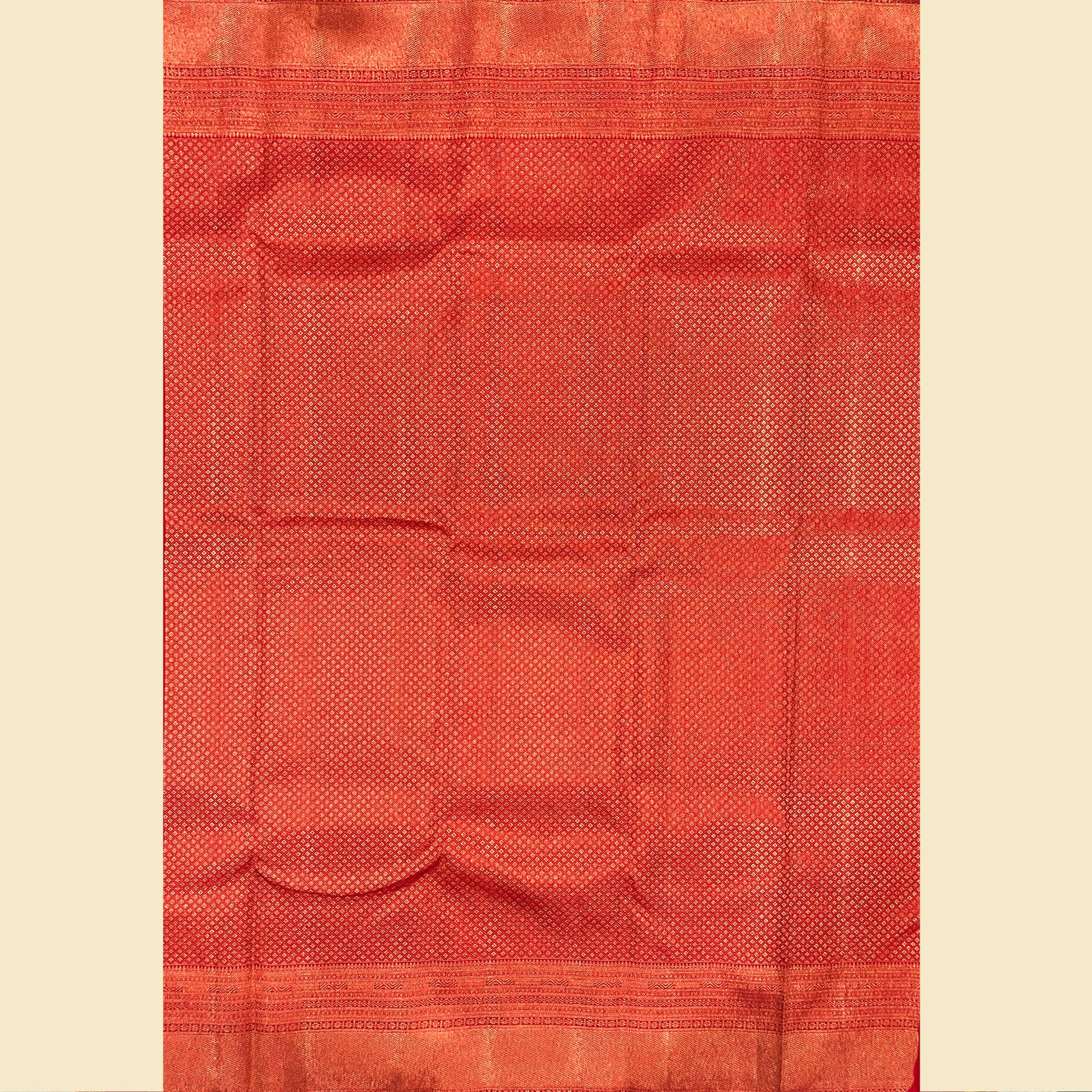 Red Kanjivaram Silk Saree