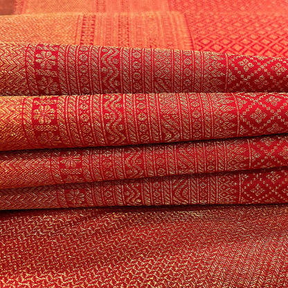 Red Kanjivaram silk Saree