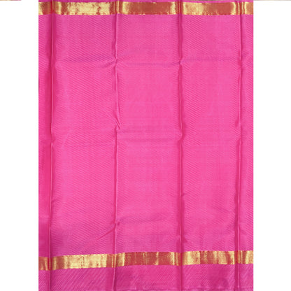  Yellow Kanjivaram Silk Saree