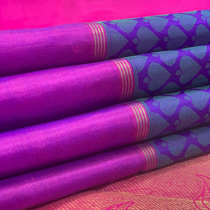 Blue Kanjivaram Silk Saree