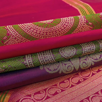 Partly Pallu Silk Saree