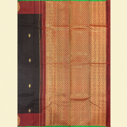 Black Kanjivaram Silk Saree