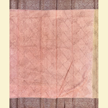 Printed Chanderi Silk Saree.